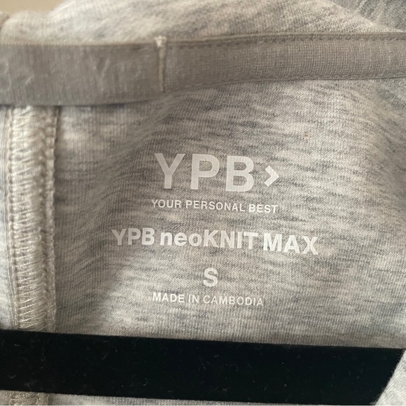 Abercrombie & Fitch YPB neoKNIT MAX Full-Zip Hoodie gray men’s unisex sz Small - Picture 9 of 13